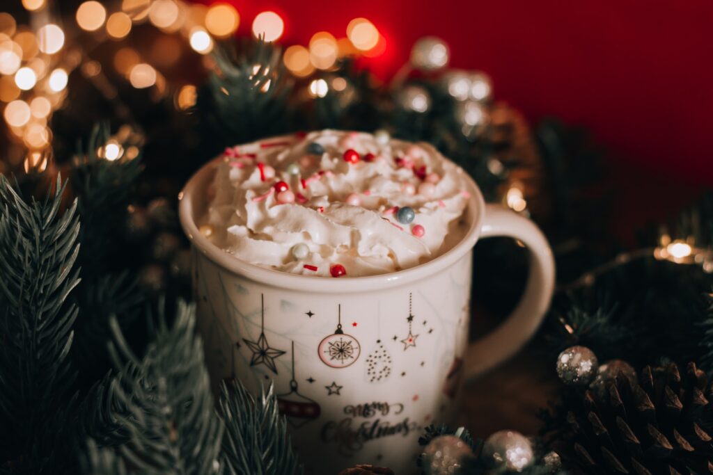 holiday coffee drink